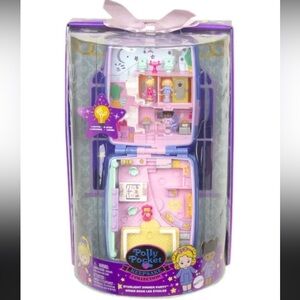 NEW Polly Pocket Keepsake Collection Starlight Dinner Party Compact 2021 figures